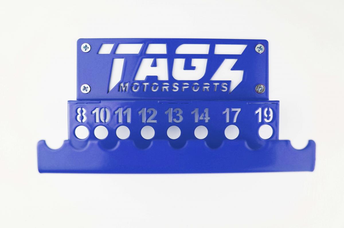 TAGZ ORGANISER T-BAR RACK BLUE, FITS UP TO 8 T-BARS thumbnail 3