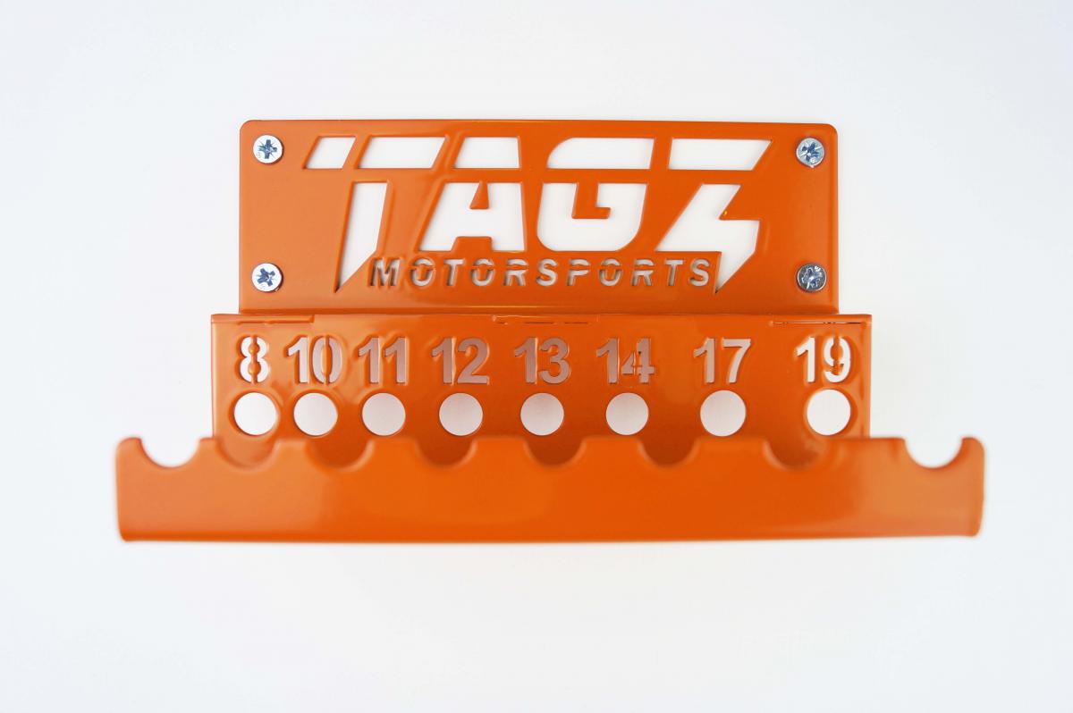 TAGZ ORGANISER T-BAR RACK ORANGE, FITS UP TO 8 T-BARS thumbnail 3
