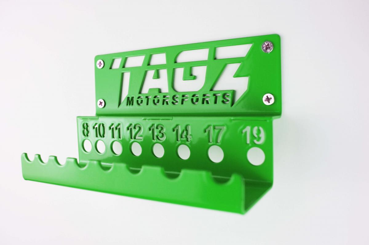 TAGZ ORGANISER T-BAR RACK GREEN, FITS UP TO 8 T-BARS thumbnail 2