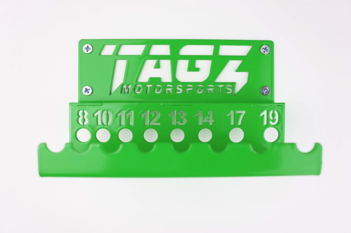 TAGZ ORGANISER T-BAR RACK GREEN, FITS UP TO 8 T-BARS thumbnail 3