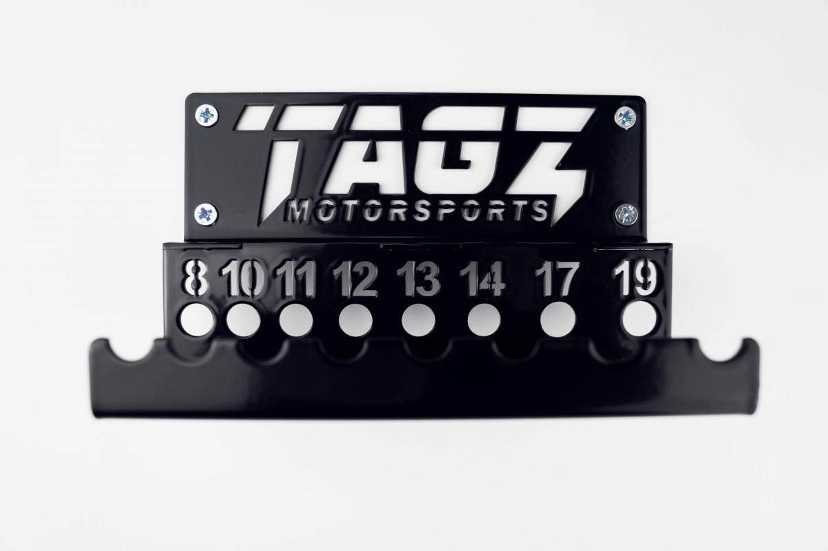 TAGZ ORGANISER T-BAR RACK BLACK, FITS UP TO 8 T-BARS thumbnail 3