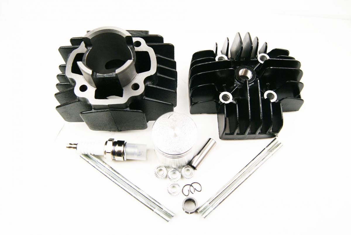 CYLINDER KIT 40.00mm STD ALL YEARS YAMAHA PW QT 50 WITH STUDS & NUTS 4J2-11311-00-00 thumbnail 2
