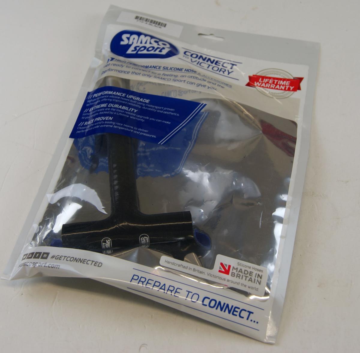 T PIECE COOLANT HOSE SAMCO FTP-5-BK 50435073000 79035071044 thumbnail 2