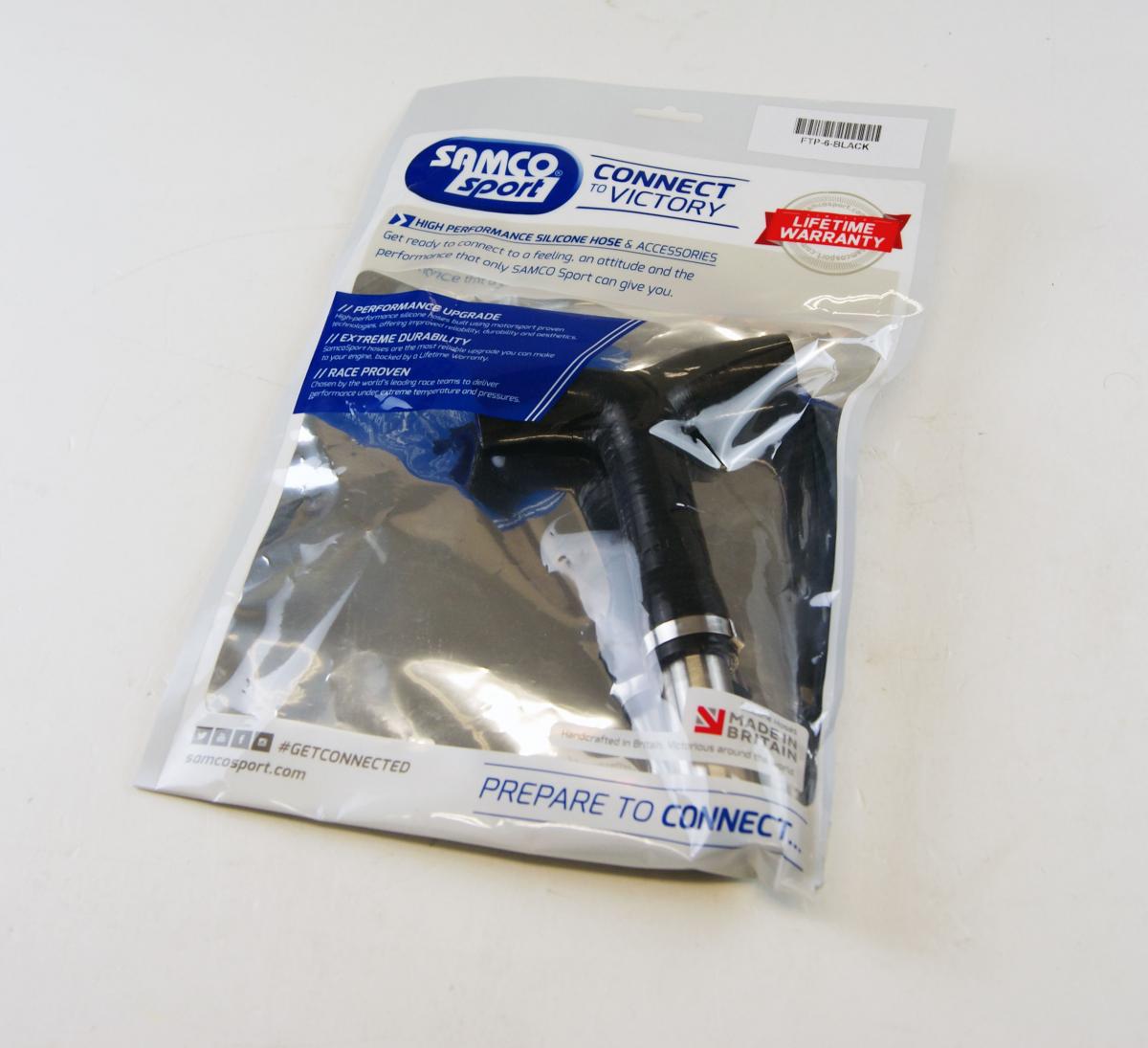 T PIECE COOLANT HOSE SAMCO FTP-6-BK 79135073000 79135071044 thumbnail 2