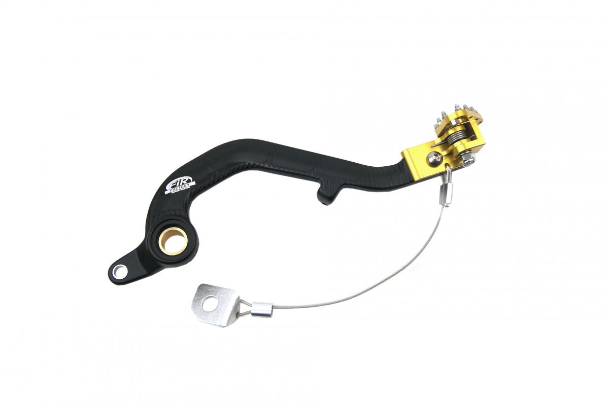 BRAKE PEDAL LEVER REAR RM250/125, FIR ASB-129F SUZ 01-08, 43100-37F00