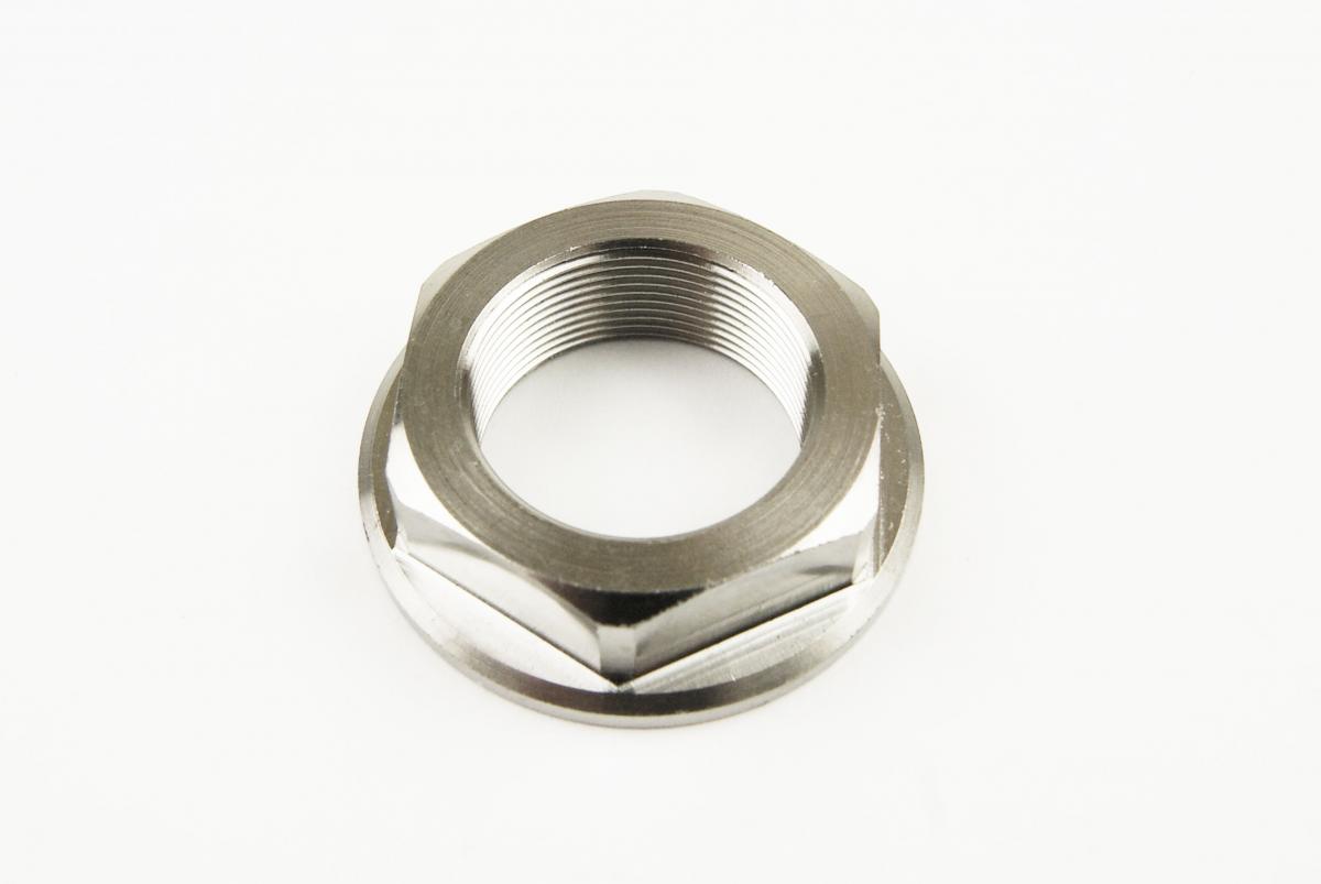 GR5 M24x1.00mm STEM NUT EACH, TITANIUM / CR RM RMZ YZ YZF, / CNC thumbnail 3