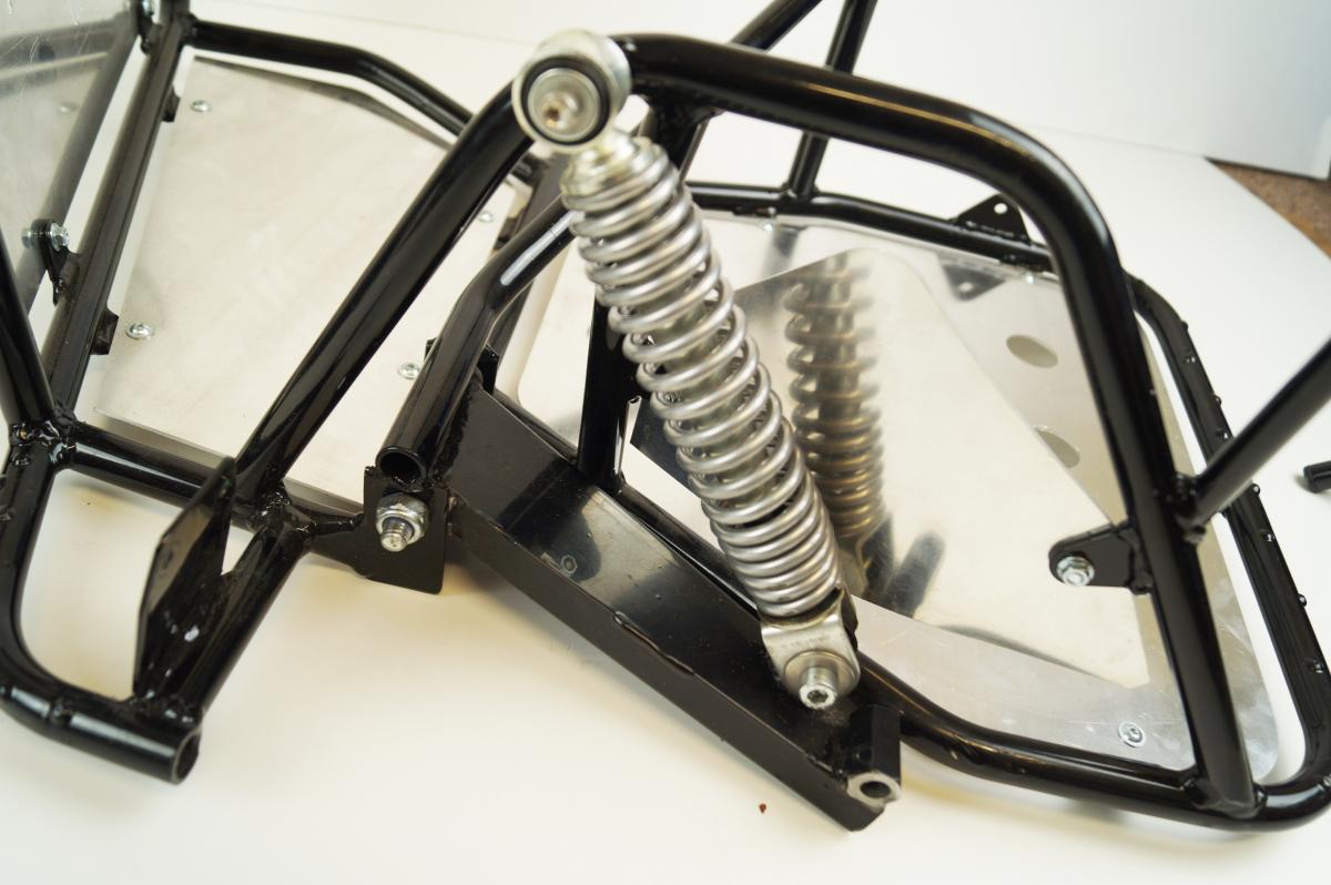 WSP SIDECAR LEFT HAND PW50, PW50 BOLT ON OUTFIT, MADE BY WSP BRAND NEW!! thumbnail 2