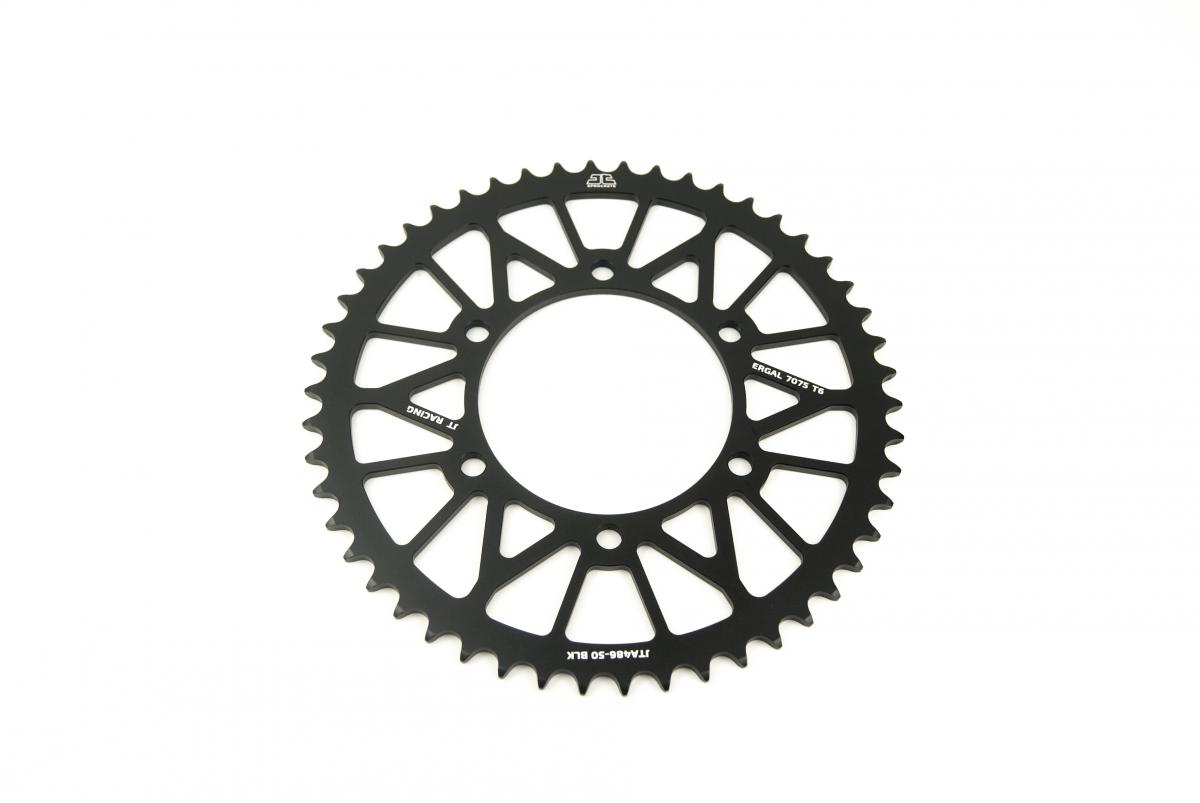 REAR SPROCKET ALLOY JTA486.50BLK BLACK, HONDA ROAD JT thumbnail 2