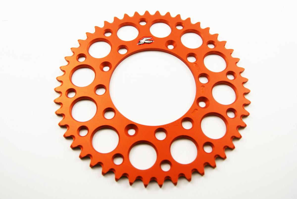 REAR SPROCKET RENTHAL KTM FREERIDE, ULTRALITE 441U-520-48GPOR ORANGE image 1