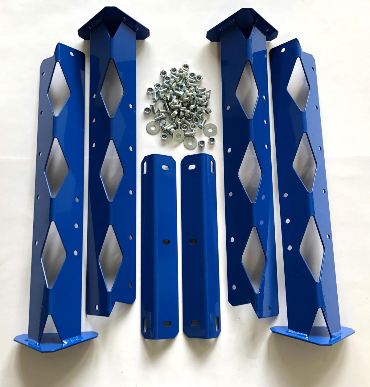 TAGZ FACTORY MX STAND LEG SET, FINISH GLOSS BLUE RAL5005