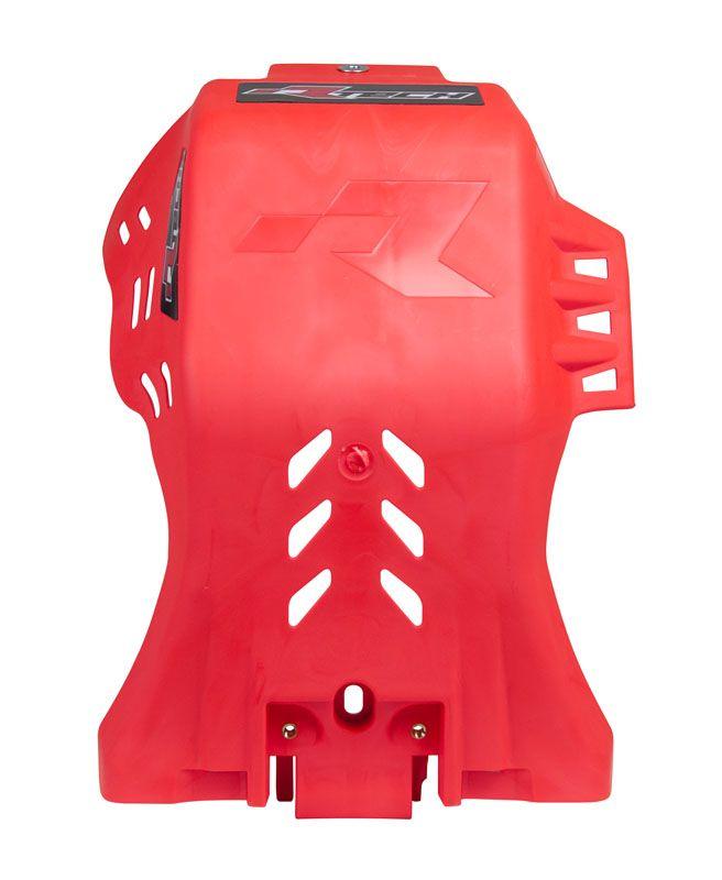 PLASTIC SKID PLATE BETA RR 350-530 2020-23, RTECH R-PMBETRS4520, PLASTIC ENGINE COVER RED thumbnail 2