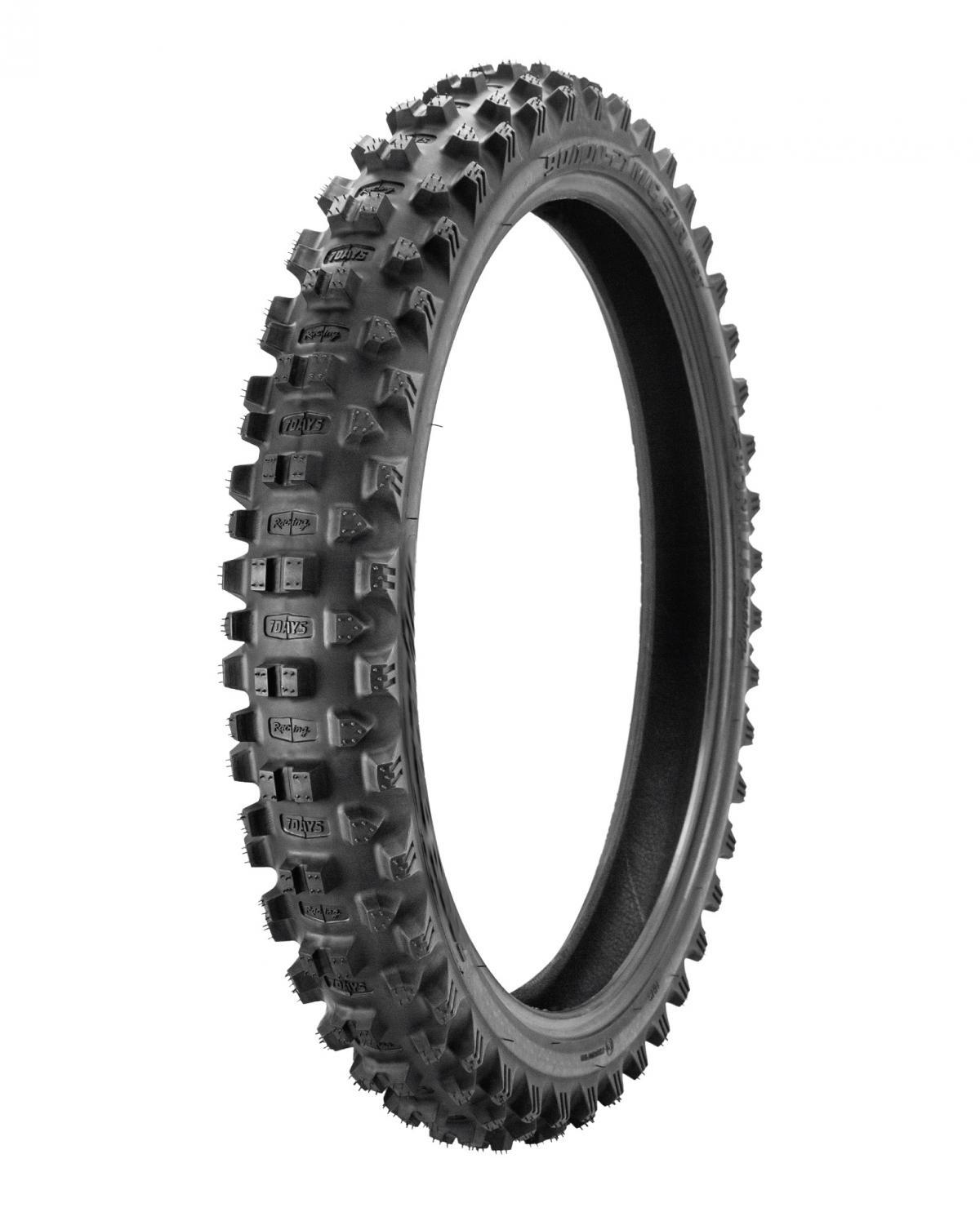21-90/90 BORILLI FIM ENDURO TYRE, 7 DAY ENDURO FRONT MEDIUM image 1