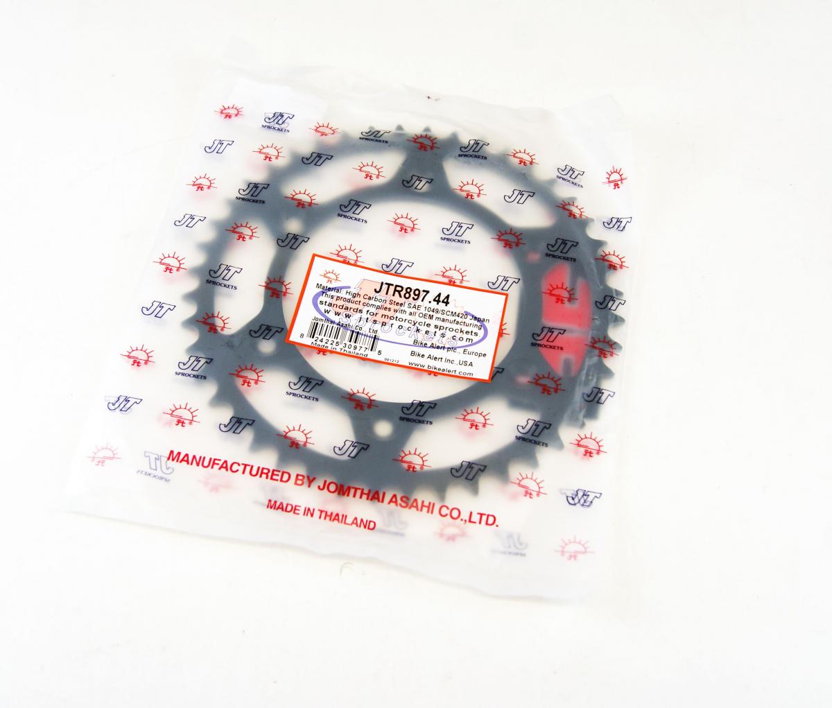 REAR SPROCKET STEEL JTR897 JT BLACK JTR897.44, SR897-44 thumbnail 3