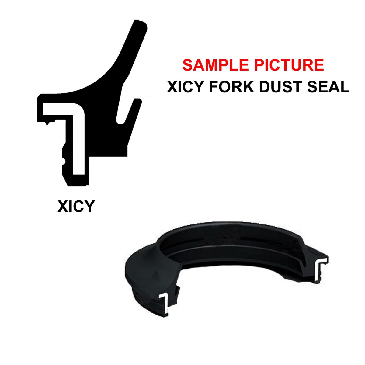 DUST SEAL XICY8 47x58.3x62x6/10.5 SS, E8178 / 36-100 / EACH, !!! DIRT RACING KIT'S !!! image 1