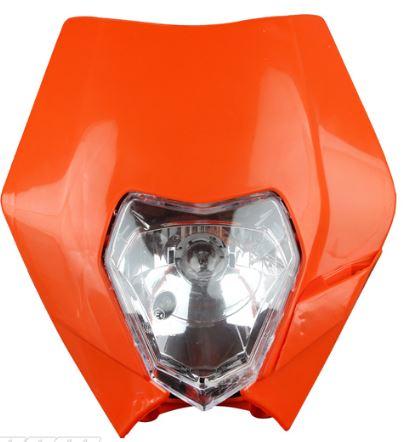 HEADLIGHT KTM ORANGE, EXC, EXCF, XCF, XCW, SXF SMR Enduro, Light Headlights Headlamp 867485 thumbnail 2