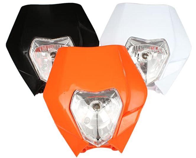 HEADLIGHT KTM WHITE, EXC, EXCF, XCF, XCW, SXF SMR Enduro, Light Headlights Headlamp 867485 thumbnail 2