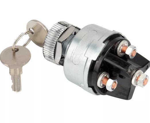 SWITCH IGNITION 4 WAY - 2 KEYS UNIVERSAL image 1