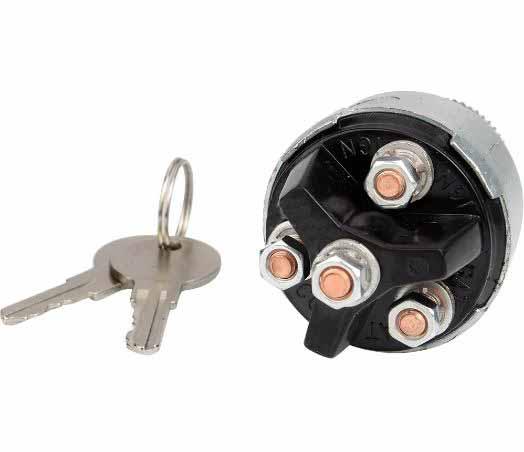 SWITCH IGNITION 4 WAY - 2 KEYS UNIVERSAL thumbnail 2