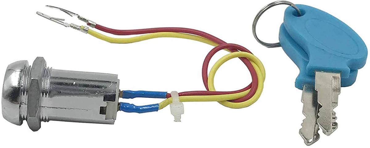 SWITCH IGNITION 2 WAY - 2 KEYS UNIVERSAL thumbnail 3
