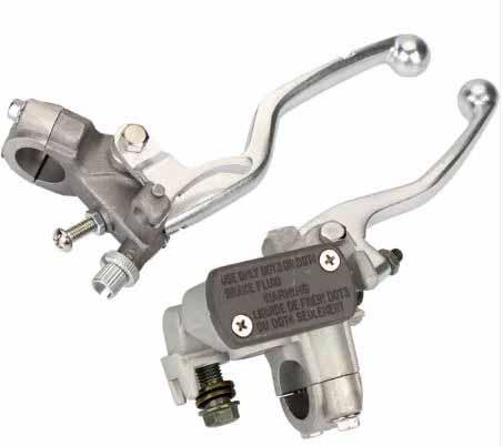 FRONT BRAKE MASTER CYLINDER & CLUTCH LEVER SET, HONDA image 1