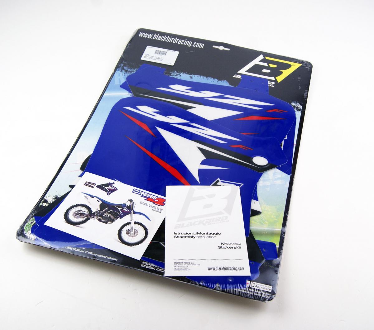 98-02 YZF250 YZF426 DREAM-4, DECAL KIT BLACKBIRD 2232N thumbnail 3