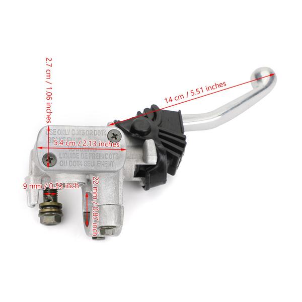 MASTER CYLINDER & CALIPER FRONT BRAKE HONDA CR CRF, 45150-KZ4-J21, 45510-KCE-671 thumbnail 11