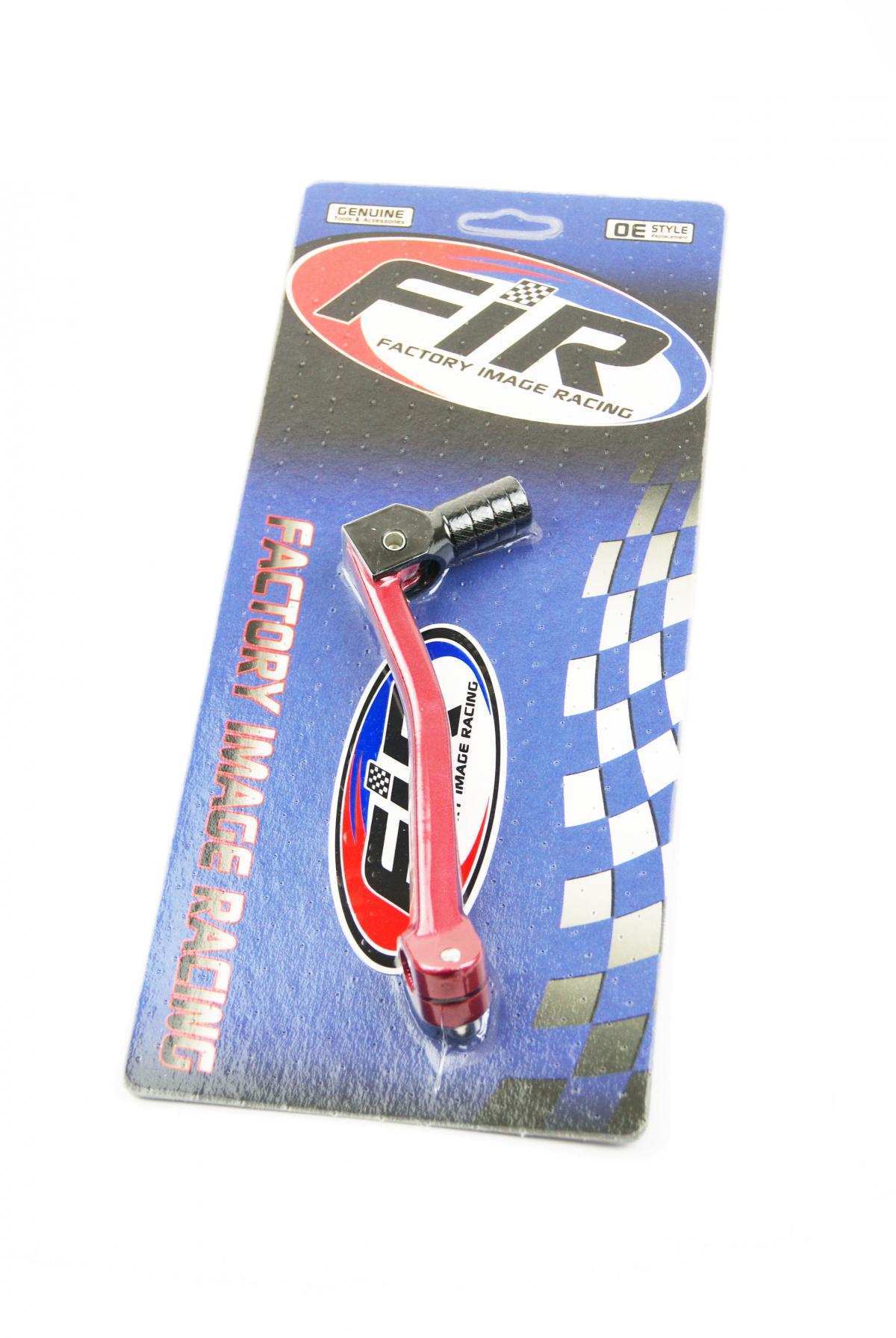 GEAR LEVER ALLOY RED, BLACK TIP thumbnail 2