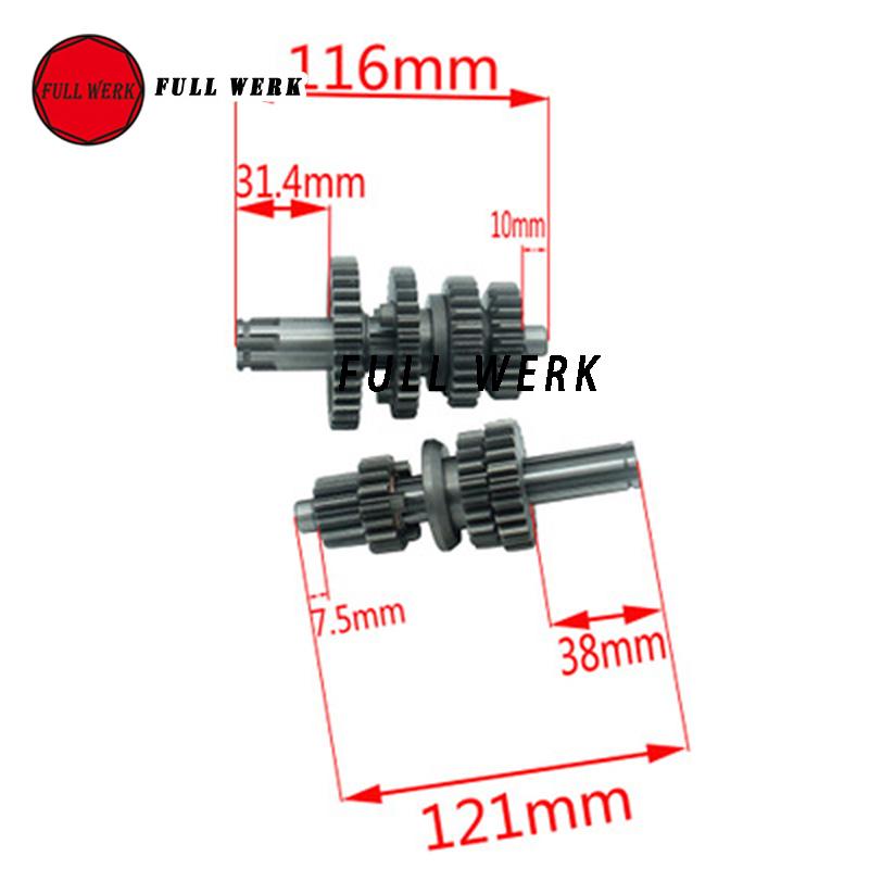 GEAR TRANSMISSION SET CHECK SIZES thumbnail 2