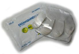 PLASTIC PRO GLOVES 100/PK image 1