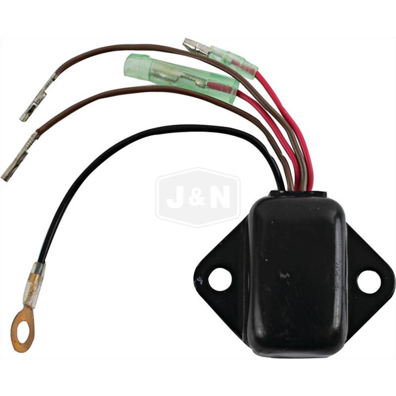 REGULATOR / RECTIFIER, ARROWHEAD AKI6040, 230-58149, 21066-3710, Kawasaki JS550 1992-95 image 1