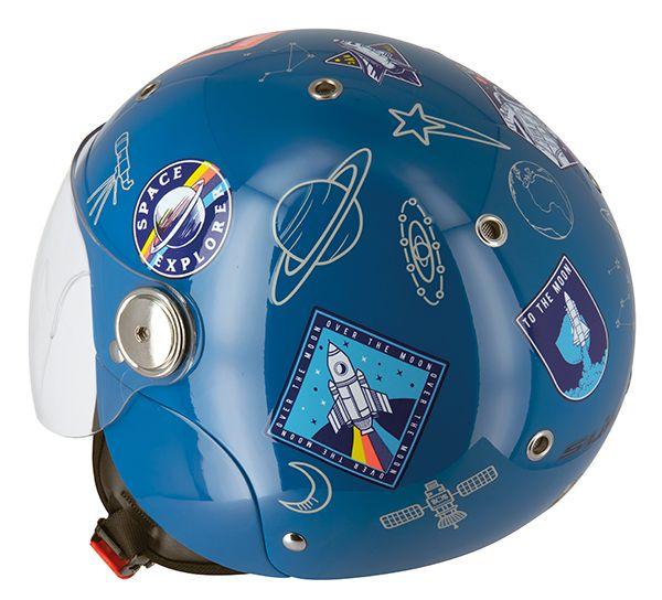 KIDS HELMET Large 51-52cm - SPUTNIK S775 Blue, S-Line JJS3G1003 thumbnail 2