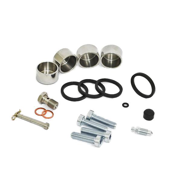 CALIPER REBUILD KIT 4 PISTON SM RACING CALIPER, FOR MOTOMASTER SM RACING CALIPER 210102 image 1