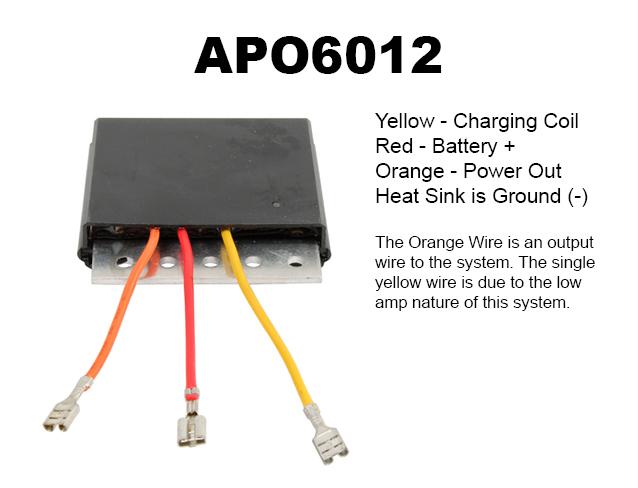 REGULATOR / RECTIFIER Polaris PWC, ARROWHEAD APO6012, 230-22157, 4010302, 4060115, 4060171, POLARIS PWC 1994-01 thumbnail 3