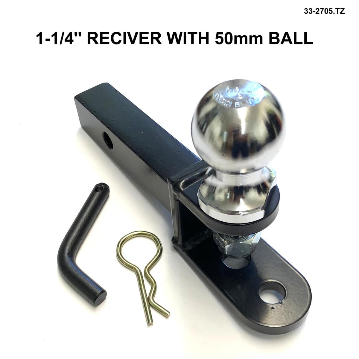 Hitch 1-1/4 receiver 50mm ball, TAG-Z HITCH /43-1008 image 1