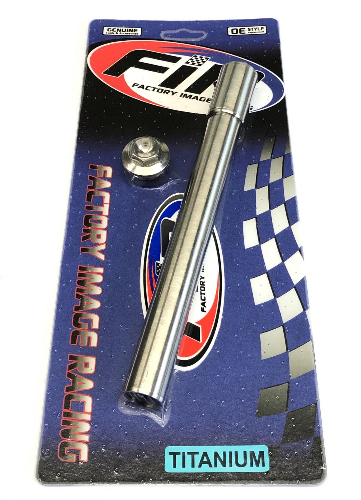 KTM NEW FRONT SPINDLE & NUT M20x1.5, TITANIUM GR5 79109081033 / 70009082000, FIR-BARND / GRADE 5 thumbnail 3