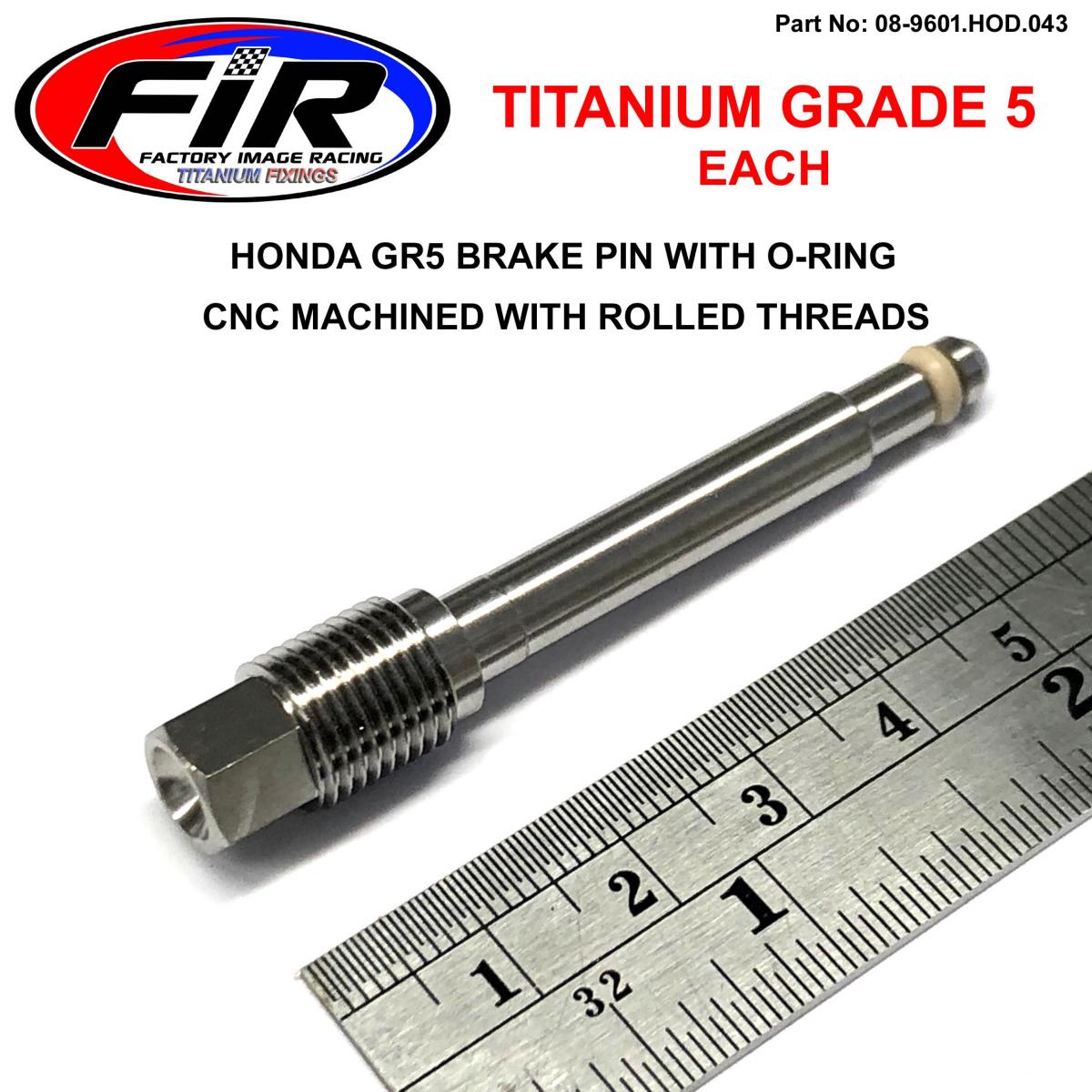 GR5 HONDA BRAKE PIN 43mm EA, 45215-HP1-006 / 45215HP1006 image 1