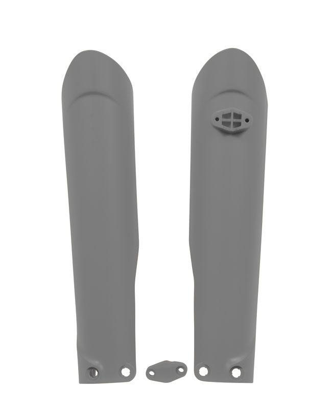 LOWER FORK GUARDS 15-22 KTM SX/SX-F, QUANTUM GREY RTECH R-PSKTMGR0020 image 1