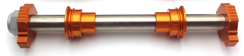 REAR SPINDLE & NUT KIT 02-15 KTM HUSQVARNA 50310085044 77310085044 50310099000 thumbnail 2
