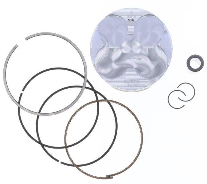 PISTON KIT A 77MM HONDA CRF 250 14-15, ATHENA S5F07680002A thumbnail 2