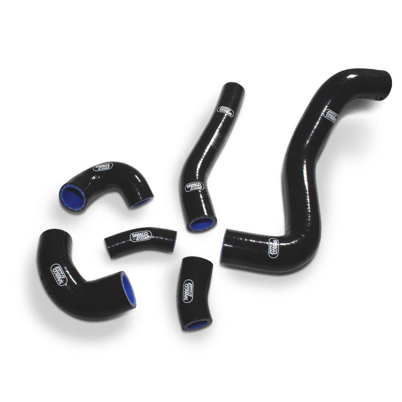 COOLANT HOSE 6 PIECE KIT BLACK 20-23 GAS HUSQ KTM 250 OEM DESIGN SAMCO KTM-115-BK image 1