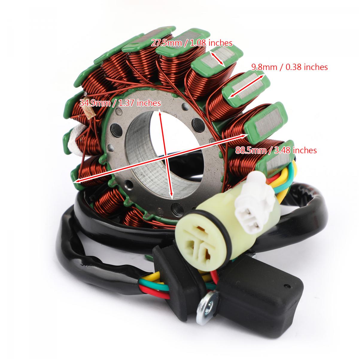 STATOR UNIT 8000A6773, Husqvarna TE250 2008-2010 TE310 2008-2010 TE450 2008-2010 TE510 2008-2010 TC250 2008-2010 TC450 2008 thumbnail 5