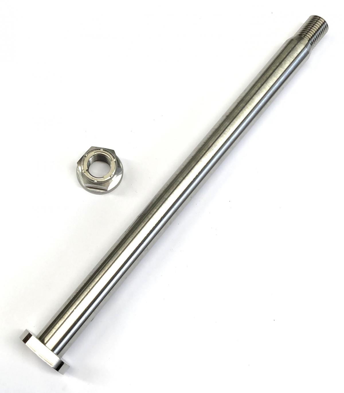 GR5 HONDA SWING ARM PIN & NUT, Ti-GR5 INSERT / M14x1.50mm / EACH, 52101-KZ4-J40 / 90305-KZ3-B01 thumbnail 2