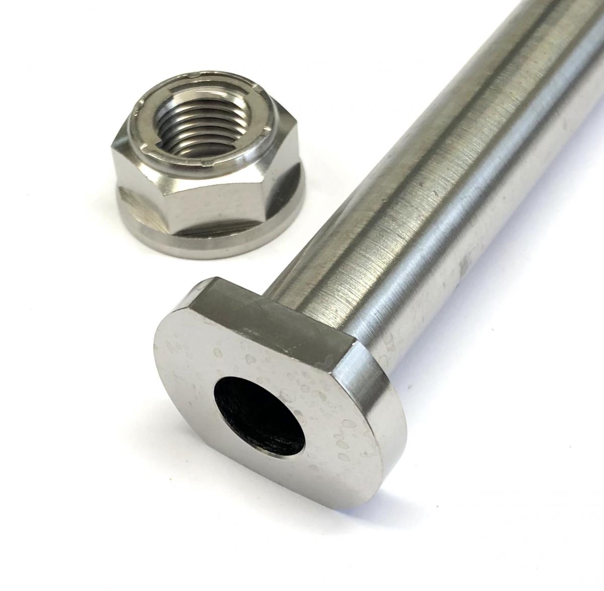 GR5 HONDA SWING ARM PIN & NUT, Ti-GR5 INSERT / M14x1.50mm / EACH, 52101-KZ4-J40 / 90305-KZ3-B01 thumbnail 3