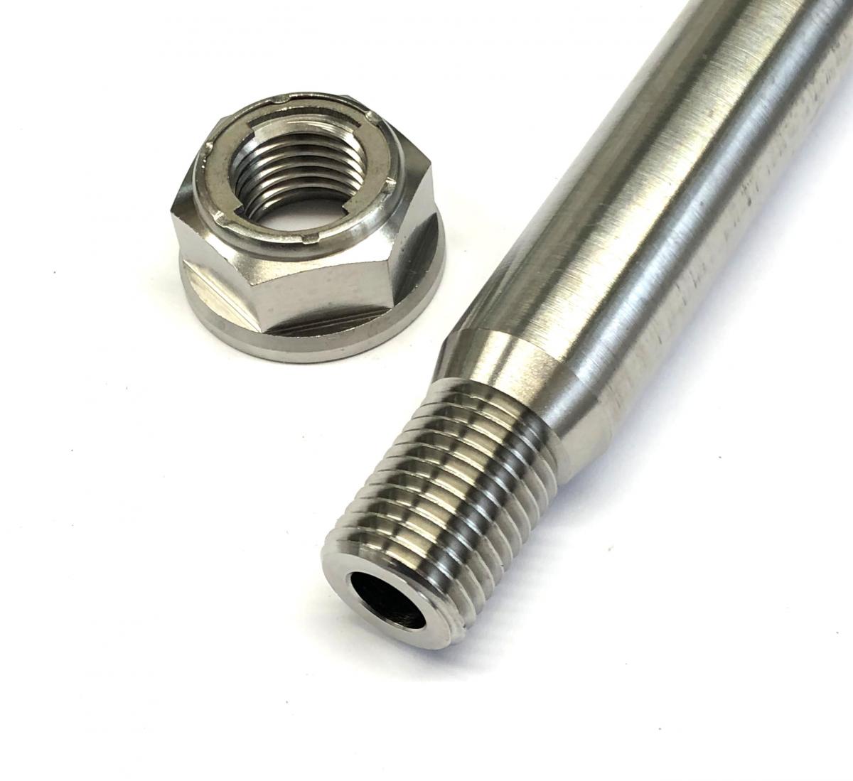 GR5 HONDA SWING ARM PIN & NUT, Ti-GR5 INSERT / M14x1.50mm / EACH, 52101-KZ4-J40 / 90305-KZ3-B01 thumbnail 4