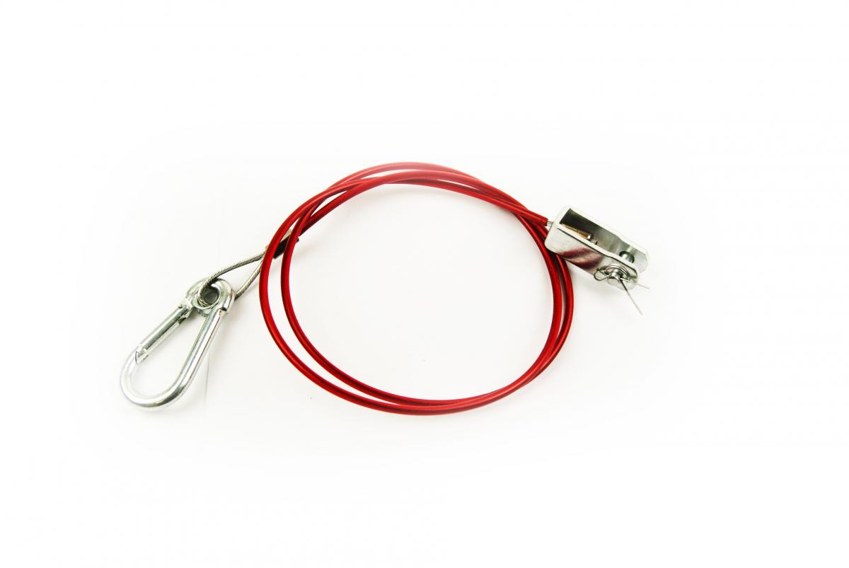 H/D BREAKAWAY CABLE + CLEVIS, TRAILER BRAKE CABLE / WIRE, 3622 image 1