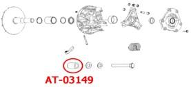 CLUTCH DRIVE BUSHING 12x19.5x12.7, BRONCO AT-03149, POLARIS, 5437682 thumbnail 2