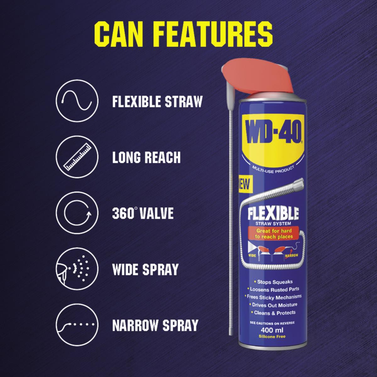 WD40 FLEXIBLE 400ml, WD-40 44688 thumbnail 2