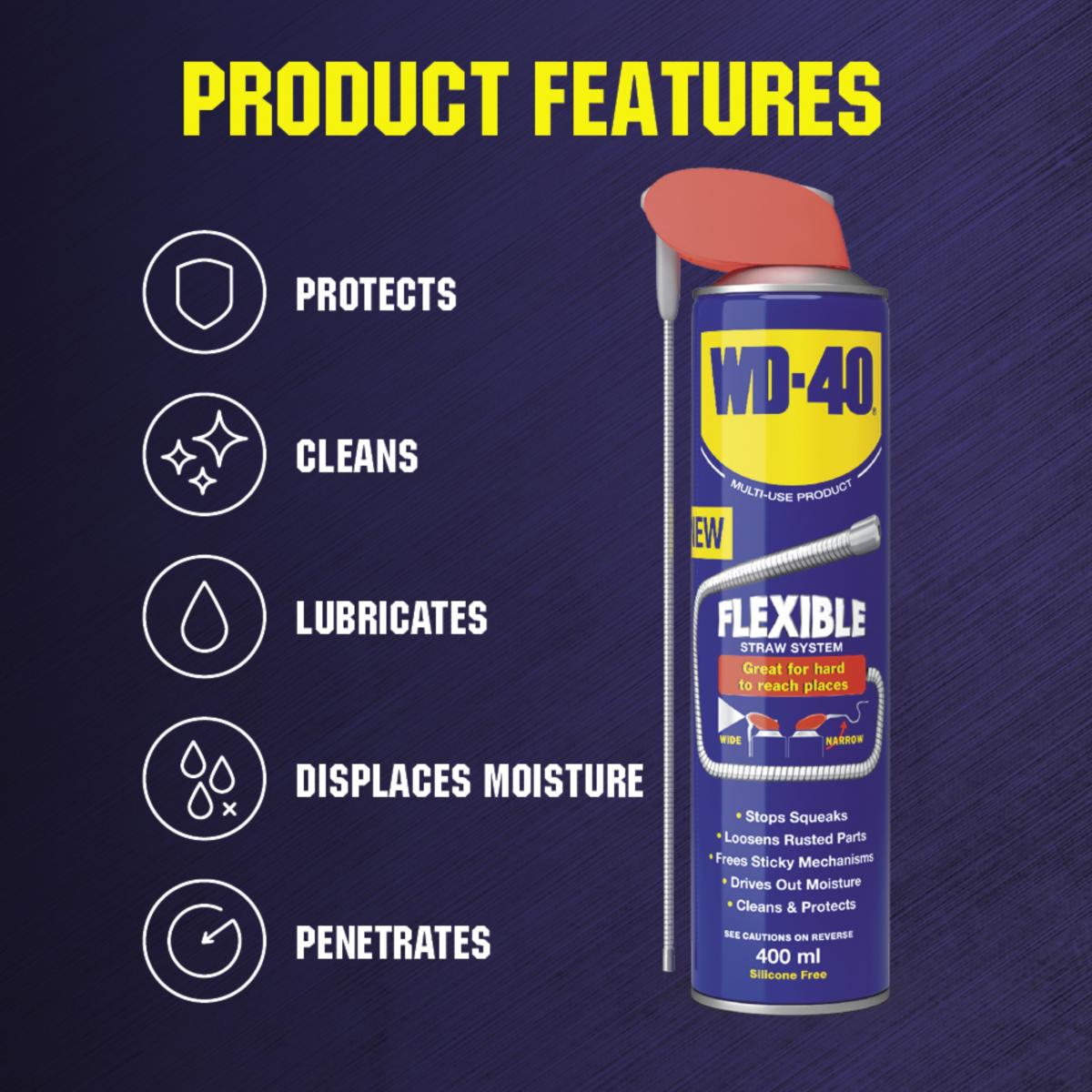 WD40 FLEXIBLE 400ml, WD-40 44688 thumbnail 3