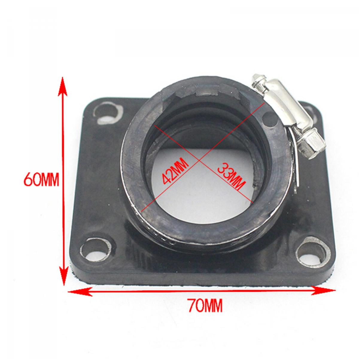 CARBURETTOR INTAKE FLANGE MANIFOLD DT 100 125 RT MX 560-13565-00-00 thumbnail 2