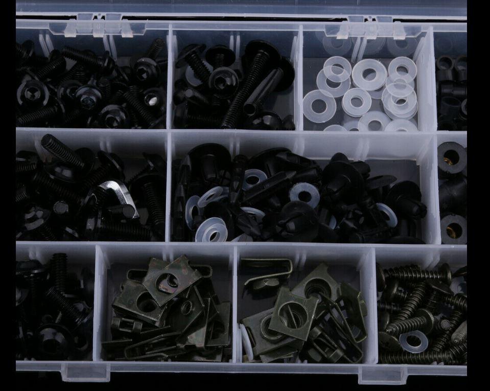 Offer other kits 08-0017 ....................... FAIRING BOLT KIT 251pcs. BLACK thumbnail 2
